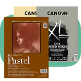 40% Off Strathmore & Canson Pastel Pads